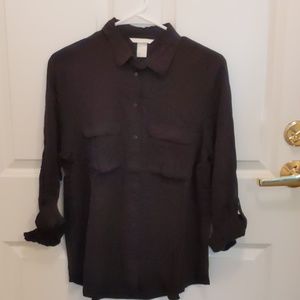 H&M black shirt